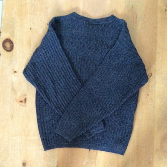 Bill Blass Knitwear Men’s Charcoal Henley Sweater- Size S - Picture 3 of 3